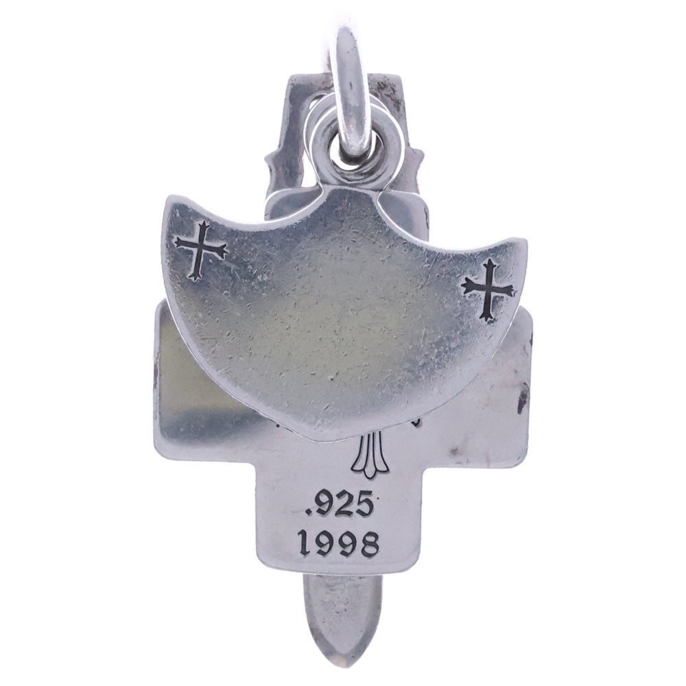 CHROME HEARTS(クロムハーツ) 3TRINKETS スリートリンケッツペンダント シルバーネックレストップ