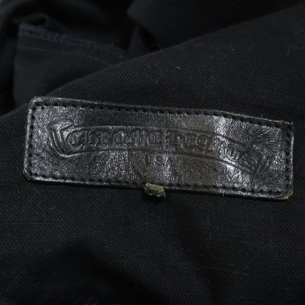 CHROME HEARTS(クロムハーツ) バックフレアニーウエスタンデニムジャケット バックセメタリー クロスパッチ