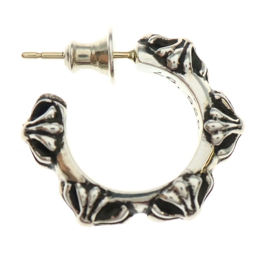 CHROME HEARTS(クロムハーツ) HOOP CROSS クロスバンド フープピアス シルバー BCA100