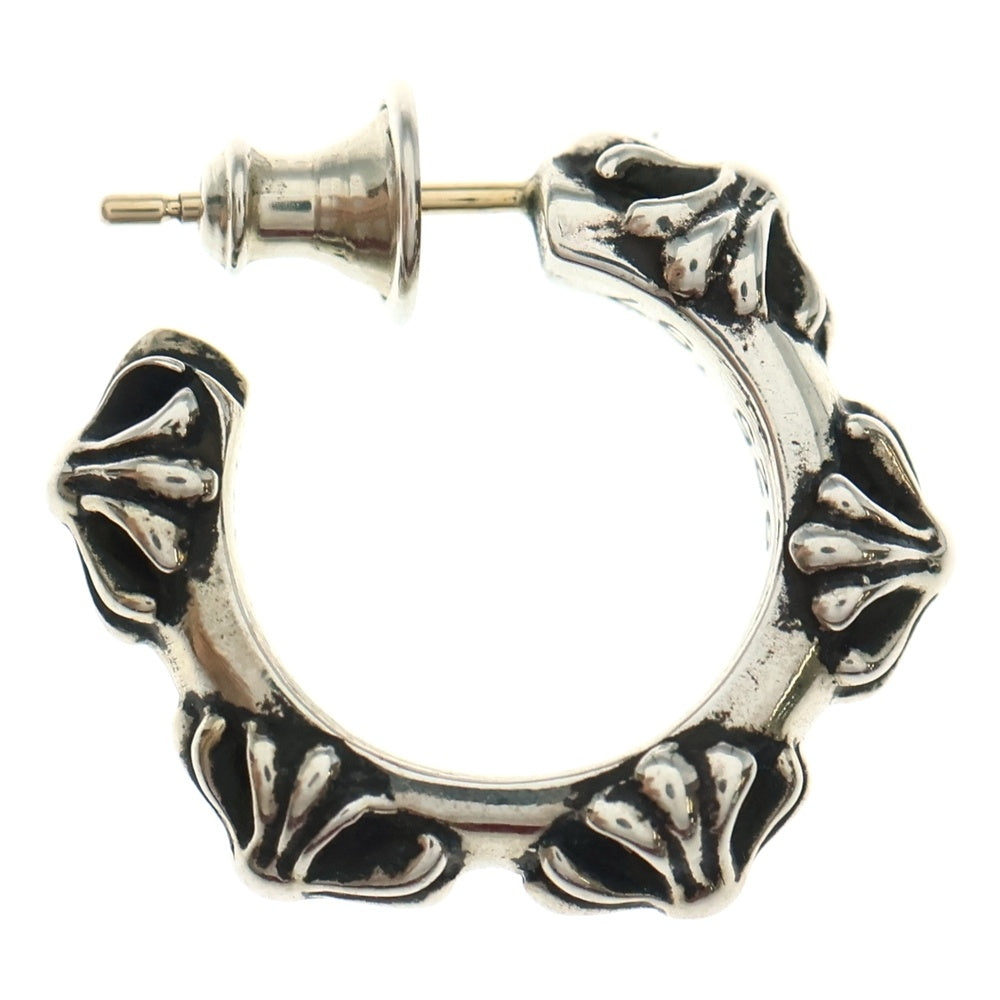 CHROME HEARTS(クロムハーツ) HOOP CROSS クロスバンド フープピアス シルバー BCA100