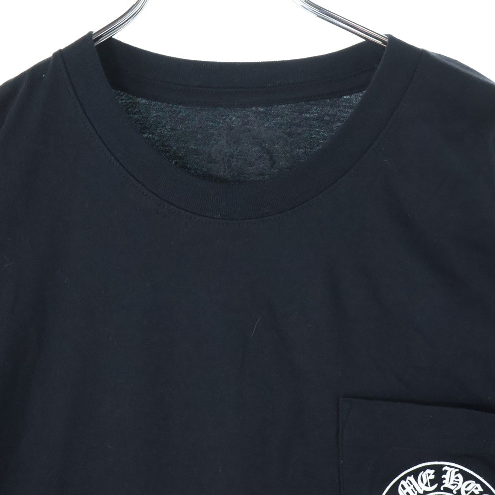 CHROME HEARTS(クロムハーツ) CHプラス バックホースシュー 半袖Tシャツ カットソー ブラック