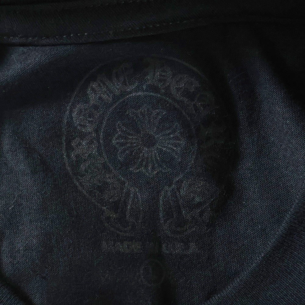 CHROME HEARTS(クロムハーツ) CHプラス バックホースシュー 半袖Tシャツ カットソー ブラック