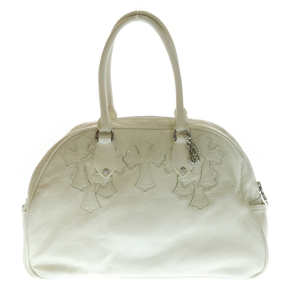 CHROME HEARTS(クロムハーツ) GYM MD ジムバッグ 現行型CHチャーム付きミディアムレザーハンドバッグ