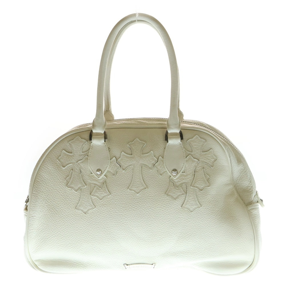 CHROME HEARTS(クロムハーツ) GYM MD ジムバッグ 現行型CHチャーム付きミディアムレザーハンドバッグ