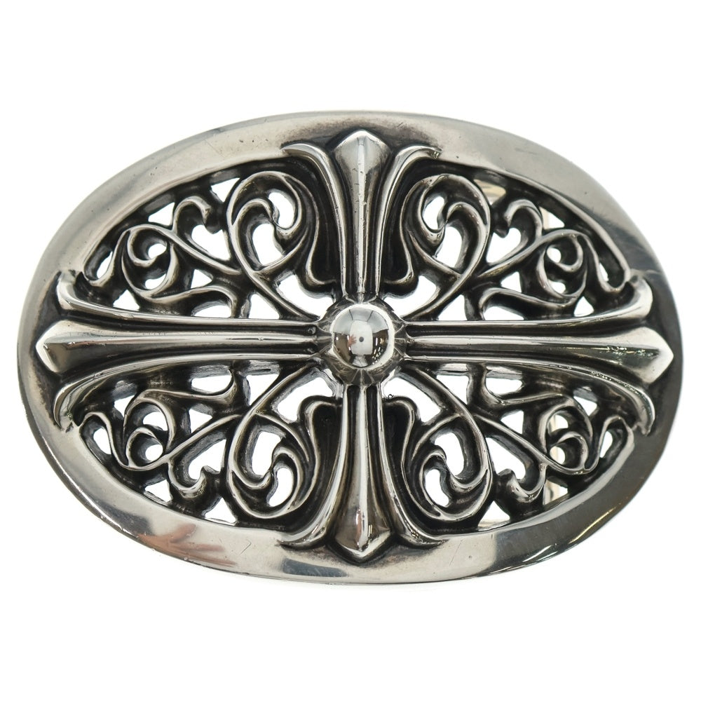 CHROME HEARTS(クロムハーツ) OVAL CROSS STRAP1.5クラシックオーバルクロスバックル シルバー BCA359