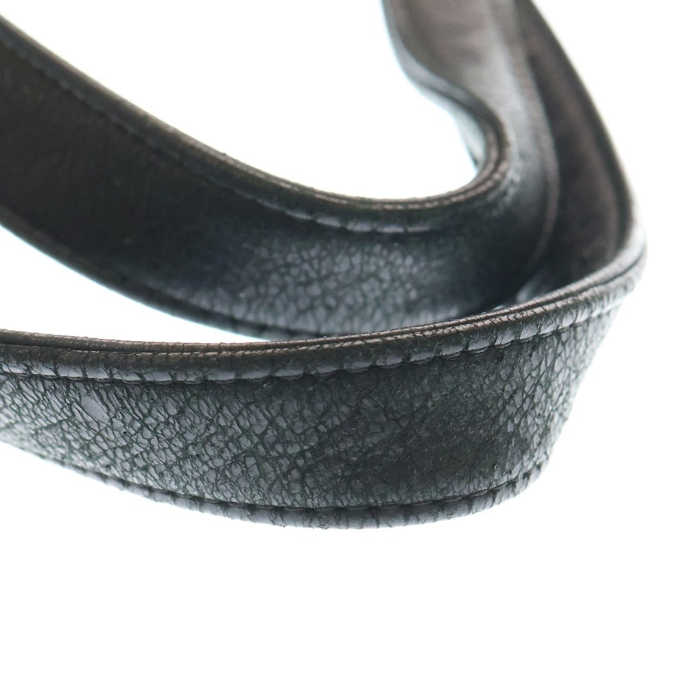 CHROME HEARTS(クロムハーツ) DUFFLE TINY タイニーダッフル ダガージップレザーボストンバッグ ブラック