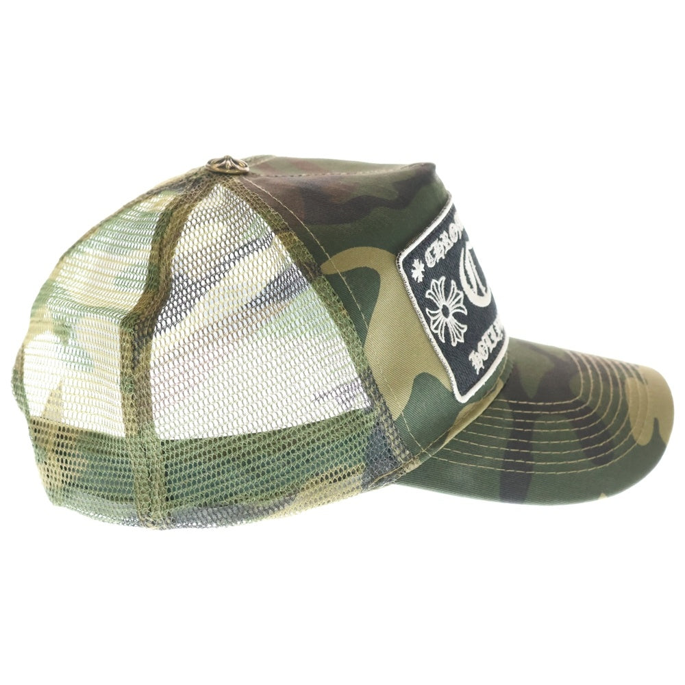CHROME HEARTS(クロムハーツ) TRUCKER CAP CHパッチ メッシュトラッカーキャップ 帽子 カーキ