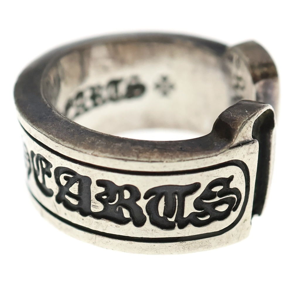CHROME HEARTS(クロムハーツ) LG SCROLL LABEL ラージスクロールラベル リング シルバーBCA383