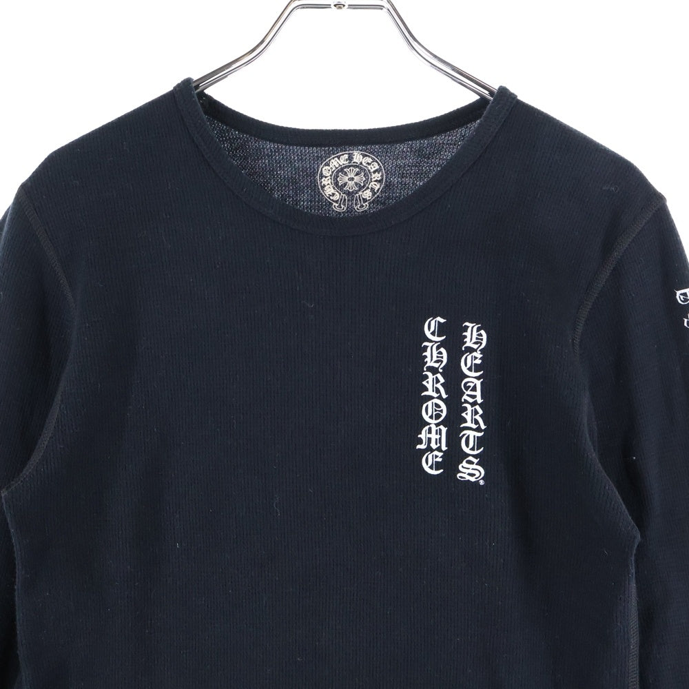 CHROME HEARTS(クロムハーツ) アームロゴ バッククロス サーマル 長袖T