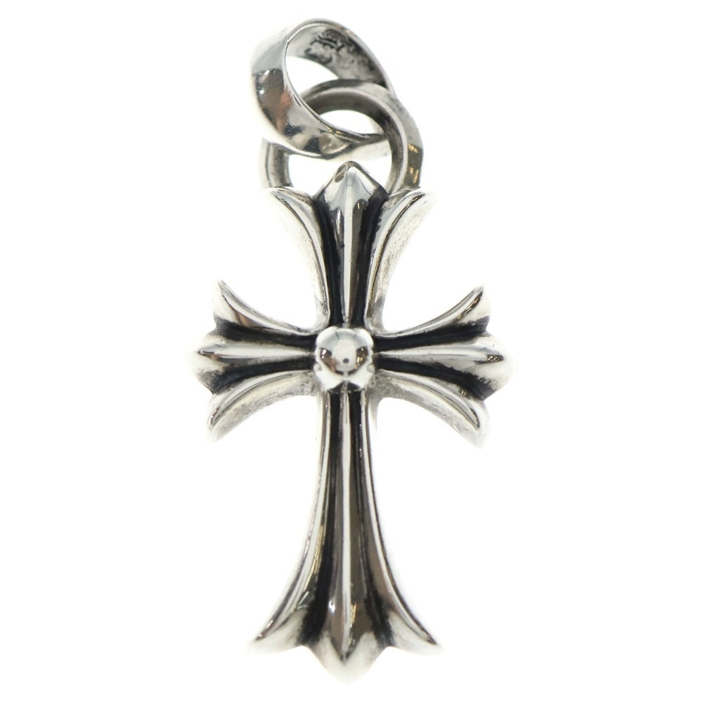 CHROME HEARTS(クロムハーツ) CH CRS SML W/BALE Wベイル スモールCHクロス ペンダントトップ シルバー BCA218