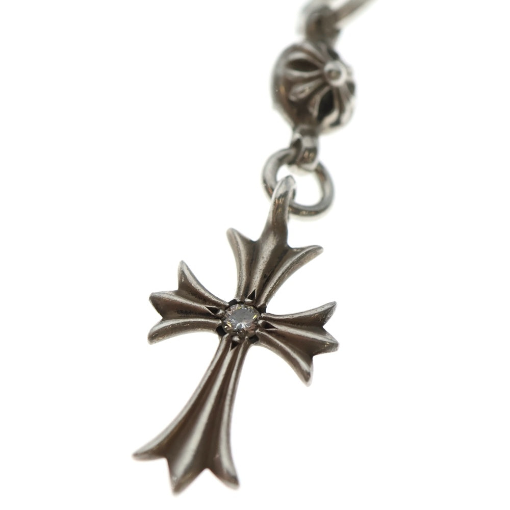 CHROME HEARTS(クロムハーツ) 1B TNY CH CRS 1DIA 1ボール タイニー CHクロス 1ダイヤ チャーム ペンダントトップ シルバー