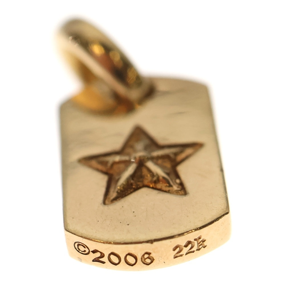 CHROME HEARTS(クロムハーツ) 22K DT TNY STAR タイニードッグタグ
