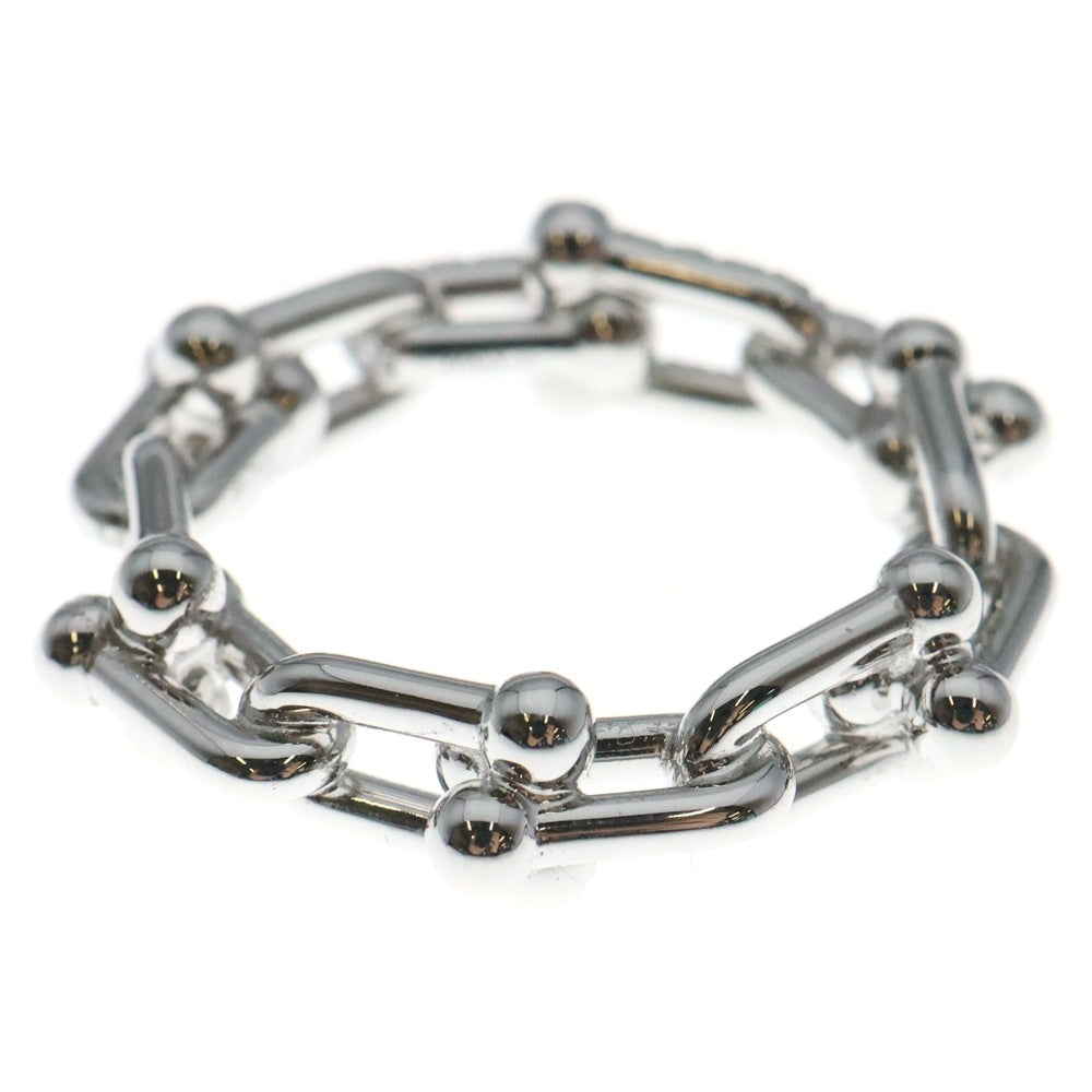 TIFFANY & Co.(ティファニー) HardWear ハードウェア K18WGダイヤスモールリンクリング レディース