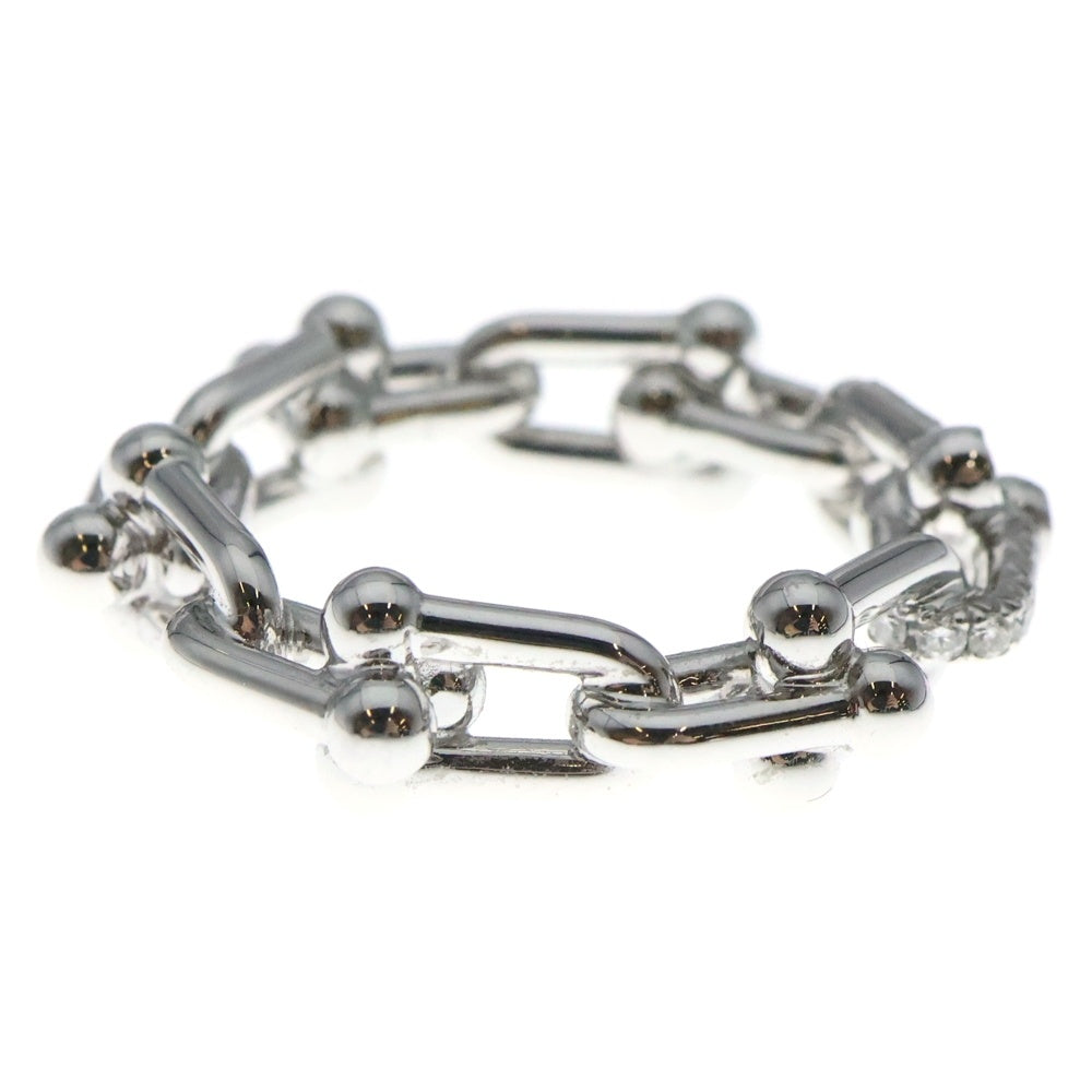 TIFFANY & Co.(ティファニー) HardWear ハードウェア K18WGダイヤスモールリンクリング レディース