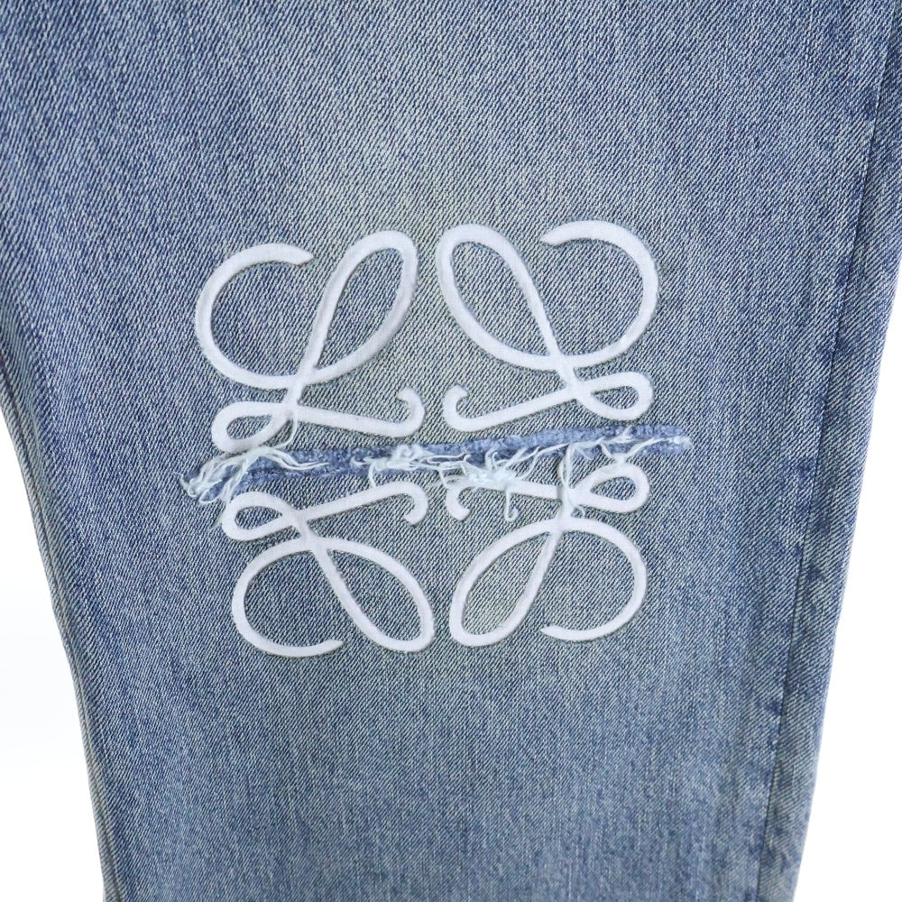 LOEWE(ロエベ) ANAGRAM BAGGY JEANS アナグラム バギー ジーンズ H526Y11W79 インディゴ
