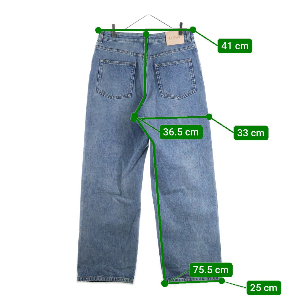 LOEWE(ロエベ) ANAGRAM BAGGY JEANS アナグラム バギー ジーンズ