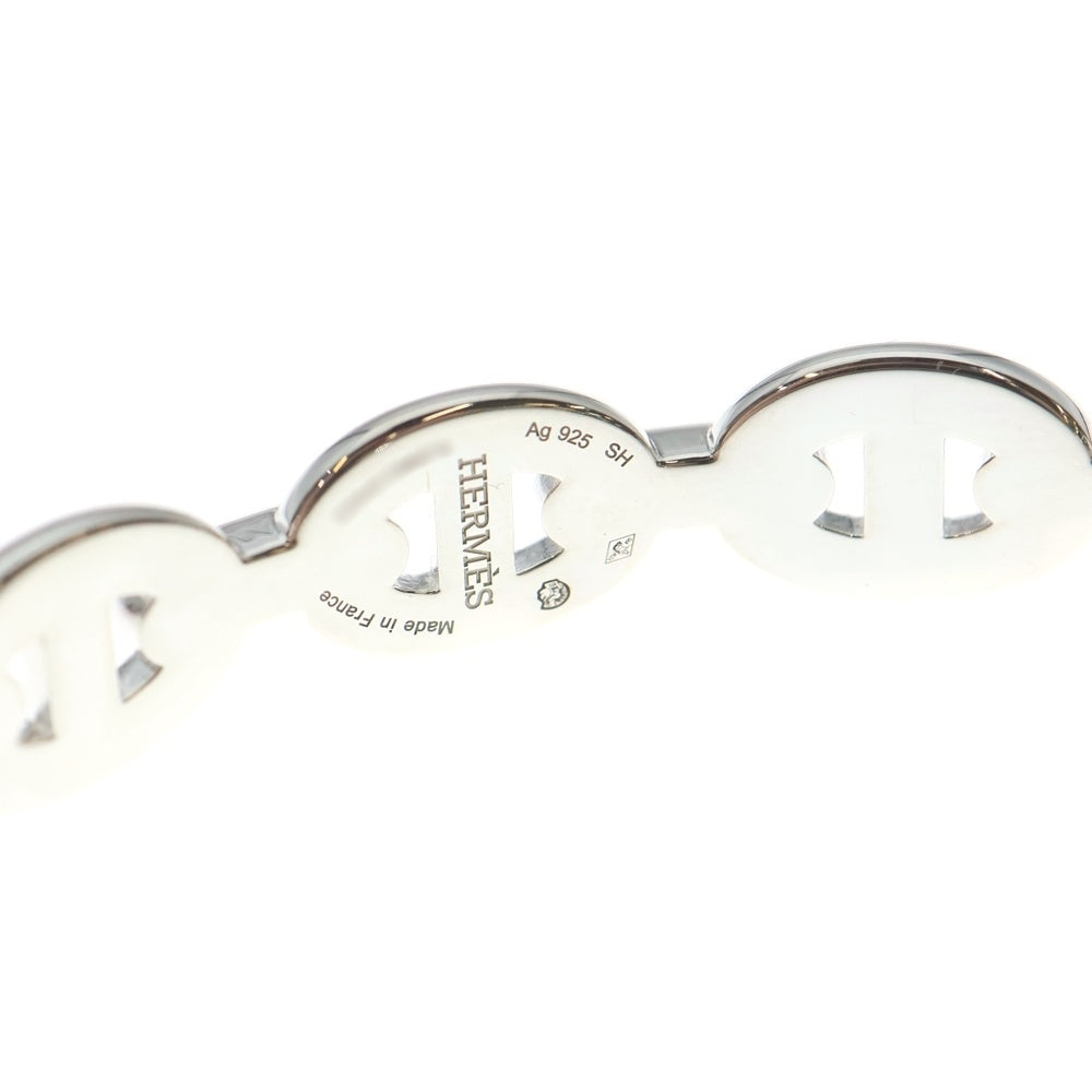 HERMES(エルメス) Chaine d'Ancre MM Enchainee シェーヌダンクル アンシェネ バングル ブレスレット シルバー