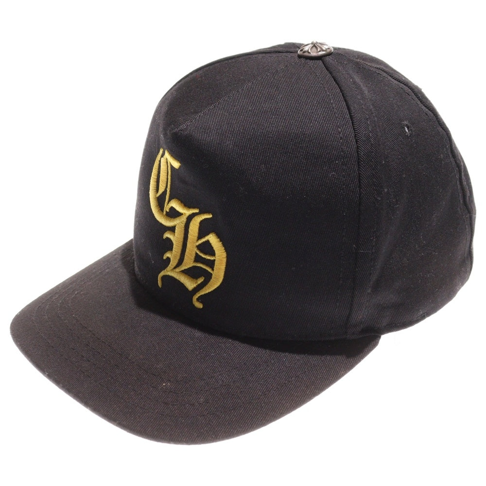 CHROME HEARTS(クロムハーツ) CH BASEBALL Trucker Cap CH刺繍 ベースボールトラッカーキャップ 帽子 ブラック