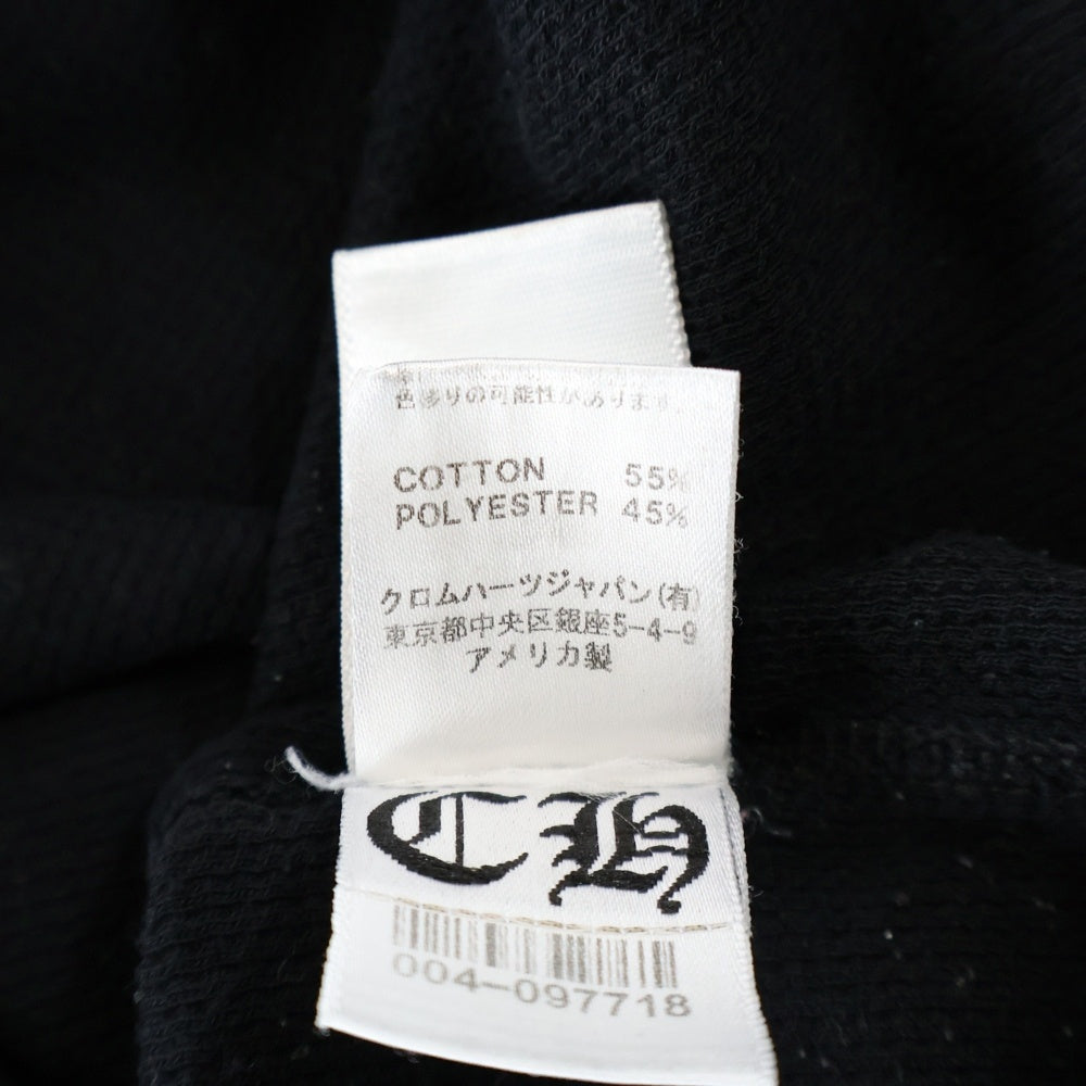 CHROME HEARTS(クロムハーツ) バックヴァインダガープリント サーマル ロングスリーブTシャツ ブラック