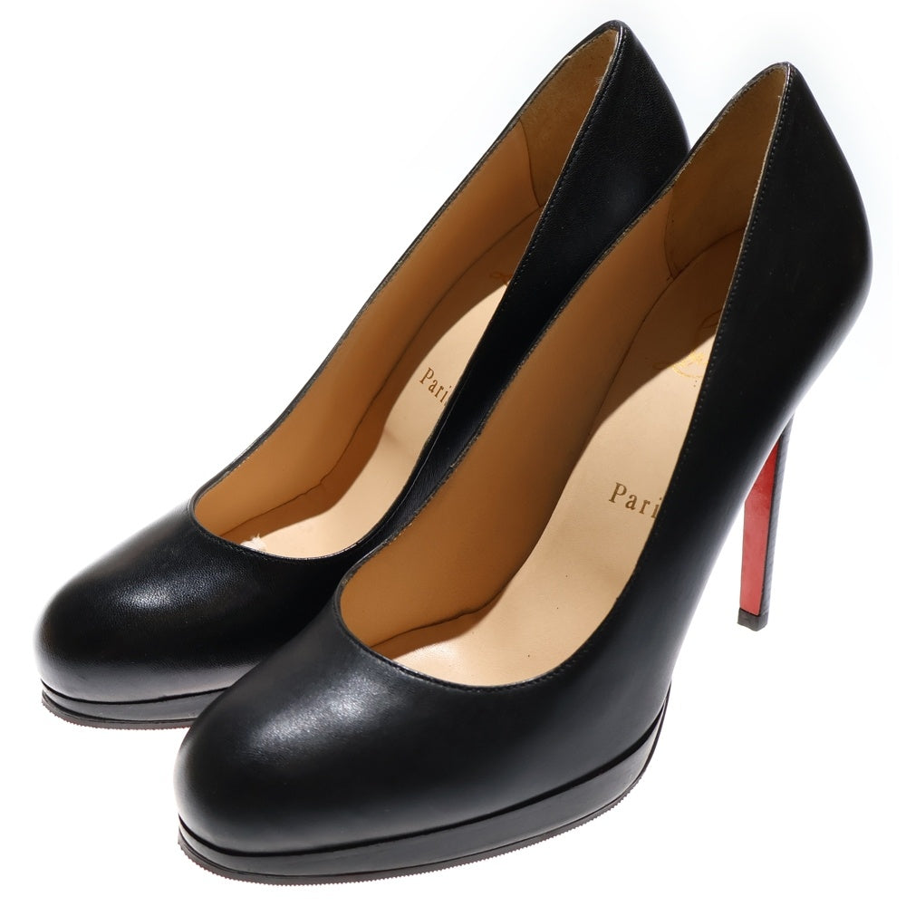 CHRISTIAN LOUBOUTIN(クリスチャンルブタン) プラットフォーム パンプス レザー ハイヒール レディース