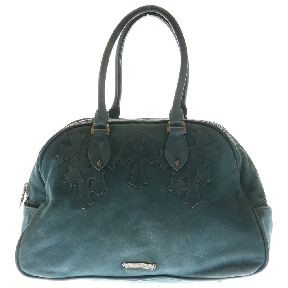 CHROME HEARTS(クロムハーツ) GYM MD ジムバッグ 現行型CHチャーム付きミディアムレザーハンドバッグ