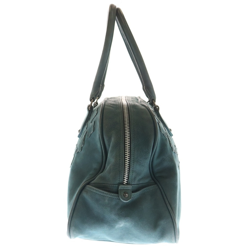 CHROME HEARTS(クロムハーツ) GYM MD ジムバッグ 現行型CHチャーム付きミディアムレザーハンドバッグ