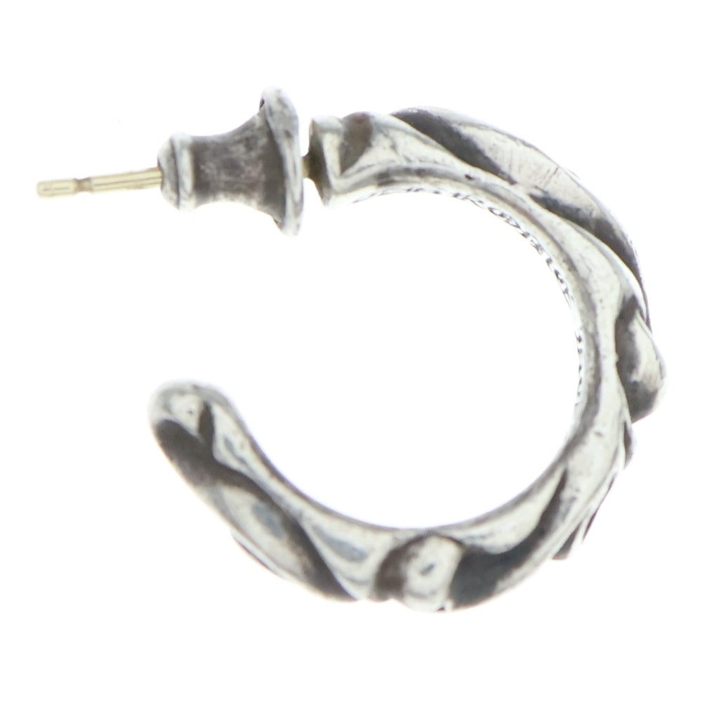 CHROME HEARTS(クロムハーツ) HOOP SCROOL スクロール フープピアス シルバー BCA102