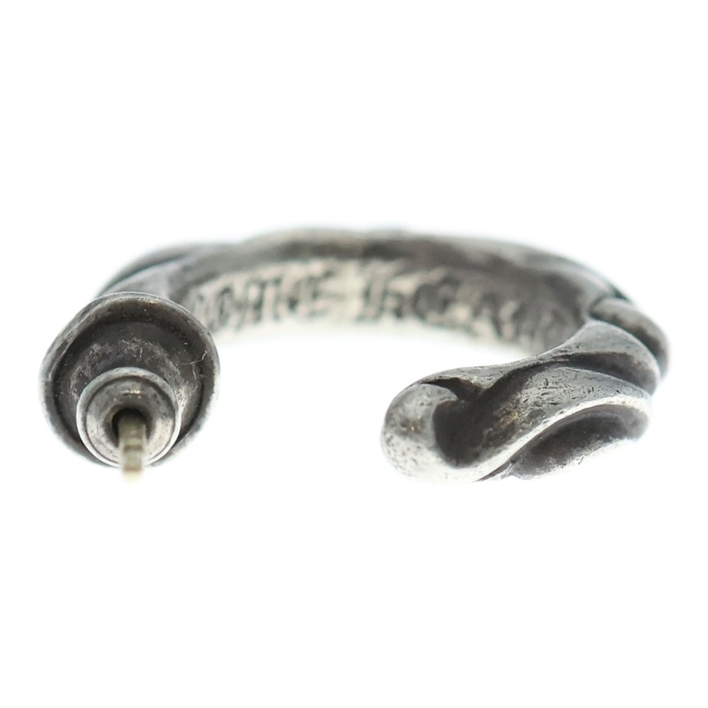 CHROME HEARTS(クロムハーツ) HOOP SCROOL スクロール フープピアス シルバー BCA102