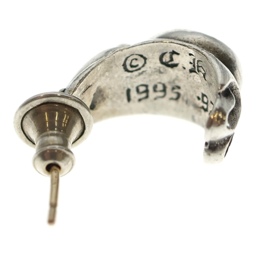 CHROME HEARTS(クロムハーツ) CARVED TEARDROP カーブドティアドロップ シルバーピアス