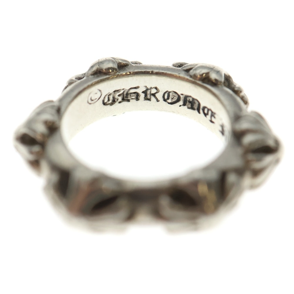 CHROME HEARTS(クロムハーツ) CROSS BAND クロスバンド シルバーリング レディース
