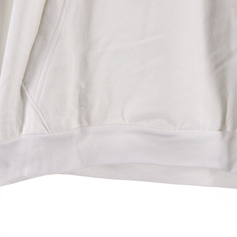 CHROME HEARTS(クロムハーツ) SWTSHRT PLVR 袖フローラルバックホースシュープリントパーカー