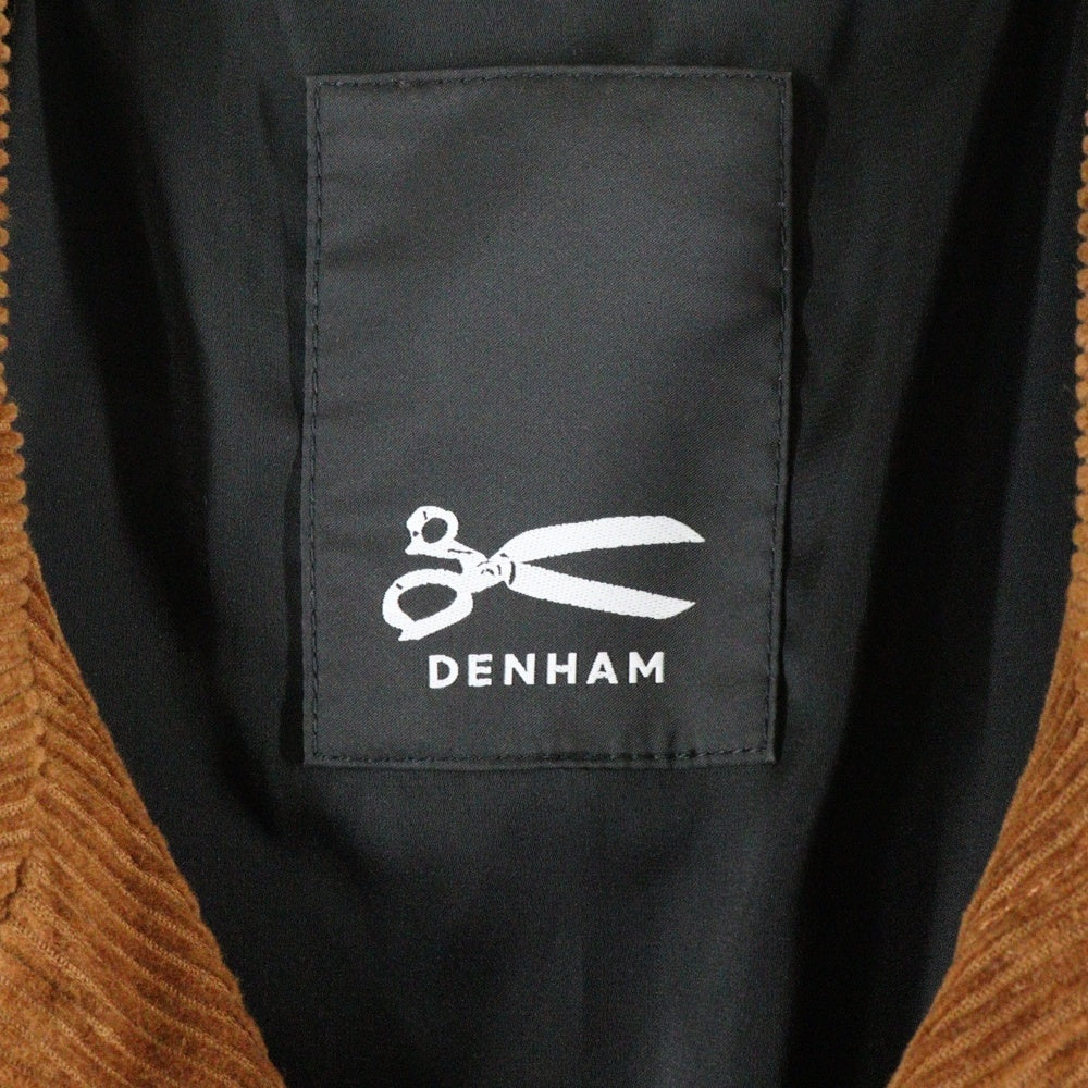 DENHAM(デンハム) ゴートレザー スエード ジャケット ブラウン