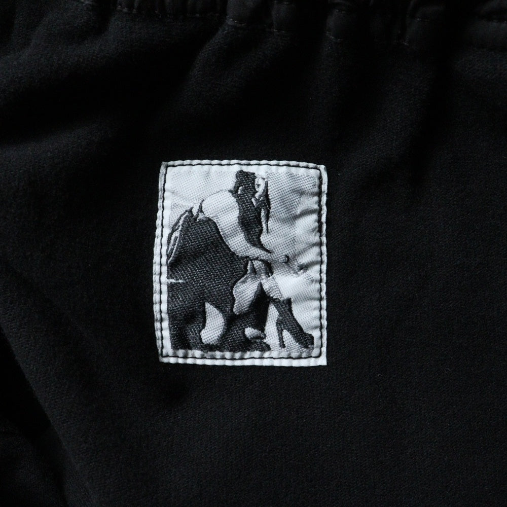 Rick Owens DRKSHDW(リックオウエンス ダークシャドウ) CREATCH CARGO DRAWSTRING クリーチカーゴ ドローストリングパンツ ブラック