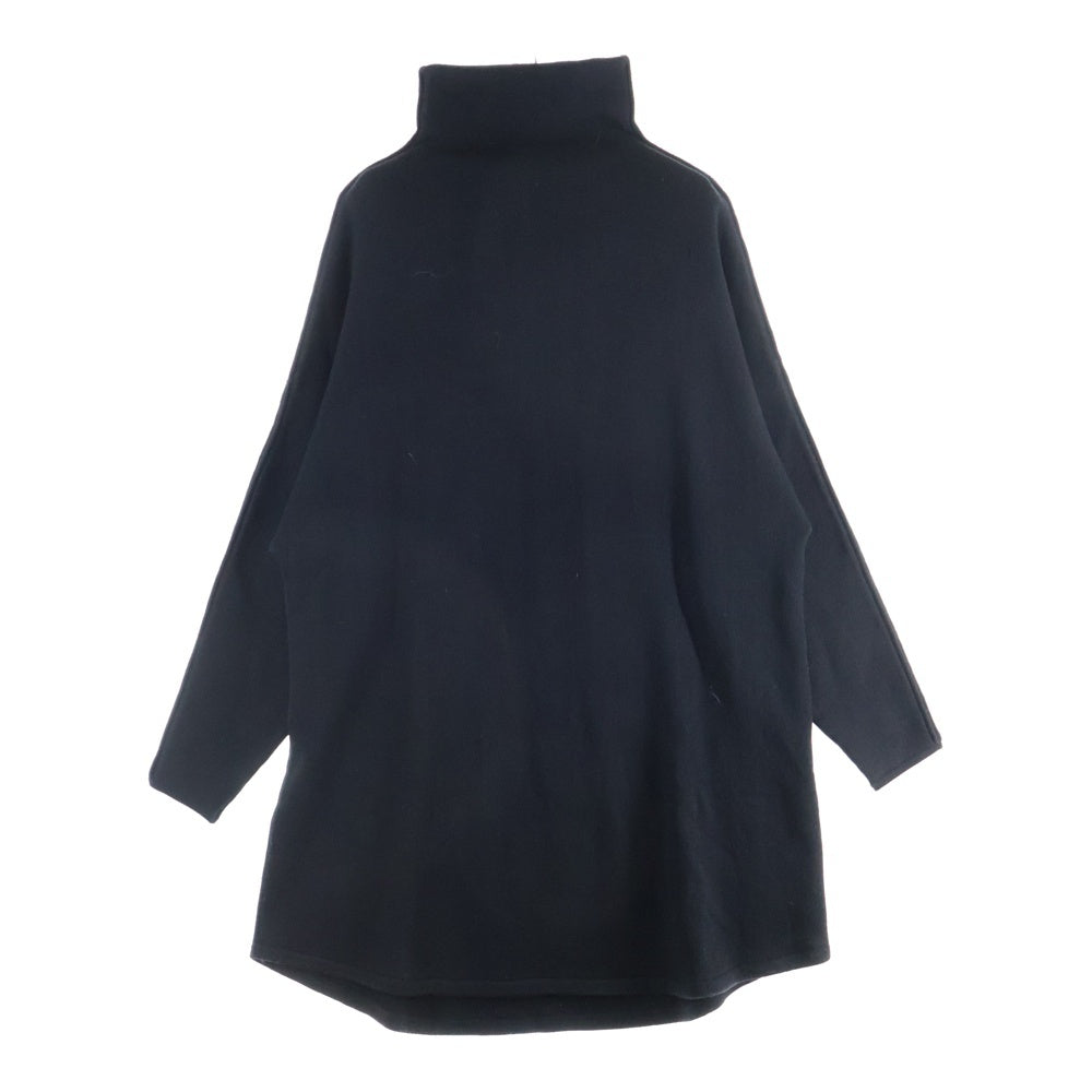 NO BRAND(ノーブランド) (ERIKO YAMAGUCHI エリコヤマグチ) Wool Turtle Neck Sweater ウール混 タートルネック ニット