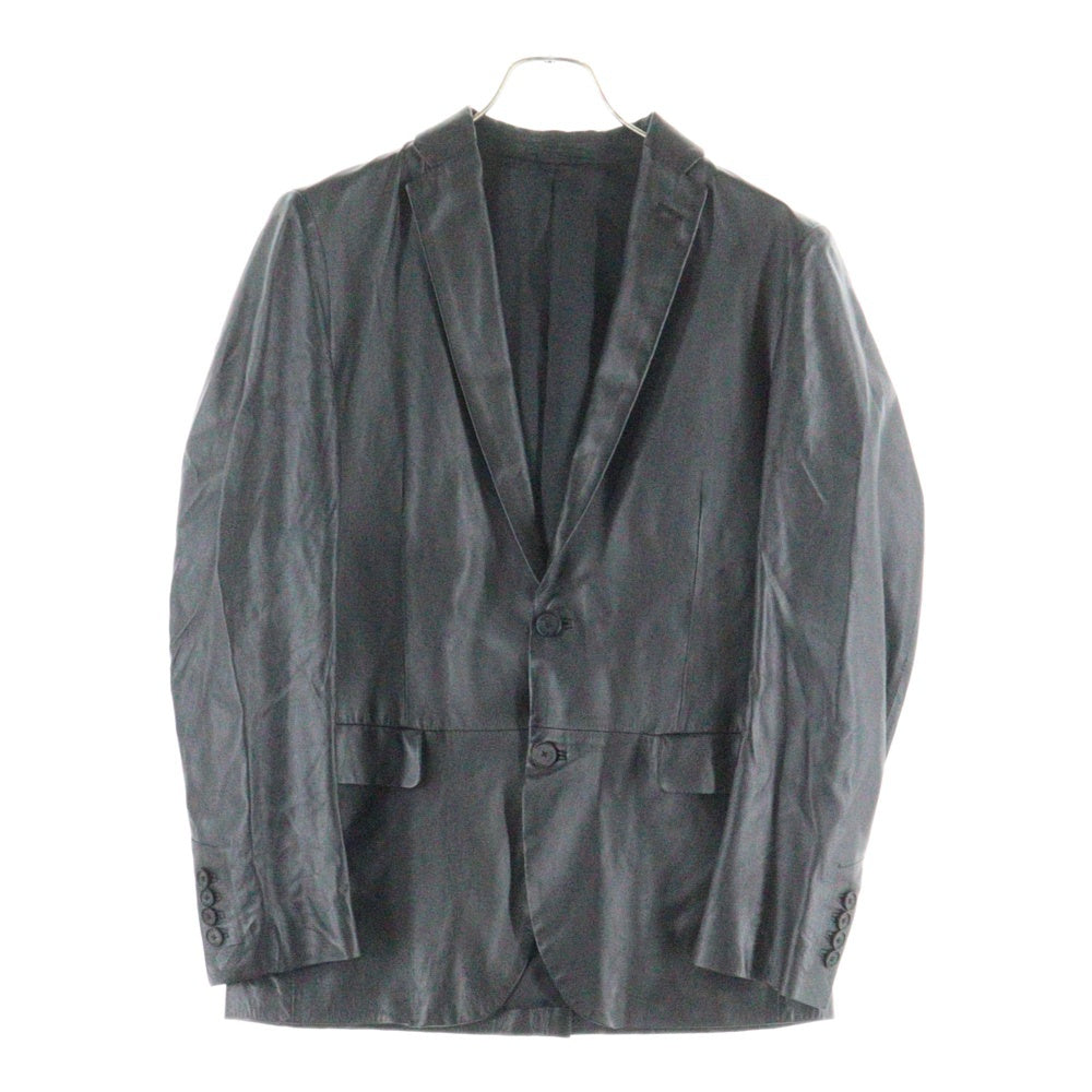 JOSEPH(ジョセフ) ラムレザー 2B デーラードジャケット ブラック