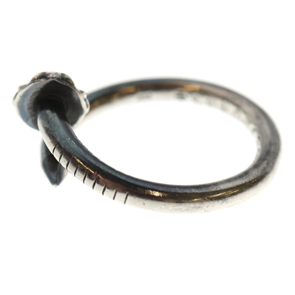 CHROME HEARTS(クロムハーツ) NAIL CRSBALL ネイル クロスボール リング シルバー BCA349