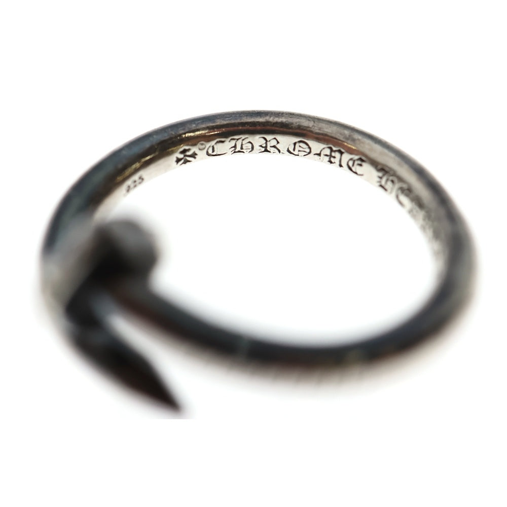 CHROME HEARTS(クロムハーツ) NAIL CRSBALL ネイル クロスボール リング シルバー BCA349