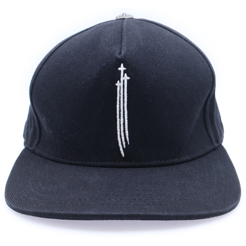 CHROME HEARTS(クロムハーツ) TRUCKER CAP デニムトラッカー RS3クロス刺繍キャップ帽子
