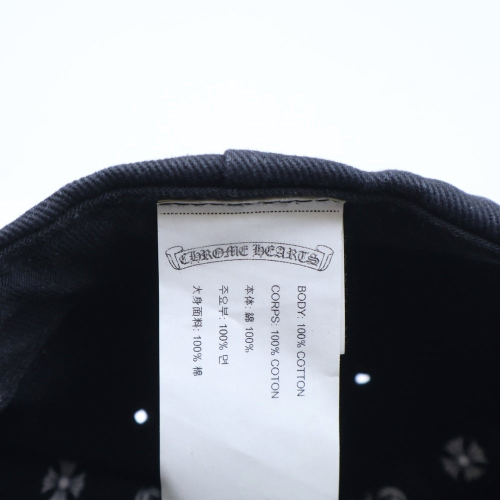 CHROME HEARTS(クロムハーツ) TRUCKER CAP デニムトラッカー RS3クロス刺繍キャップ帽子