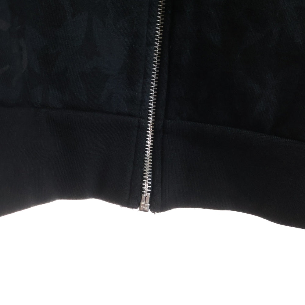 CHROME HEARTS(クロムハーツ) SWTSHRT HD ZIP CHクロス総柄ジップアップパーカー