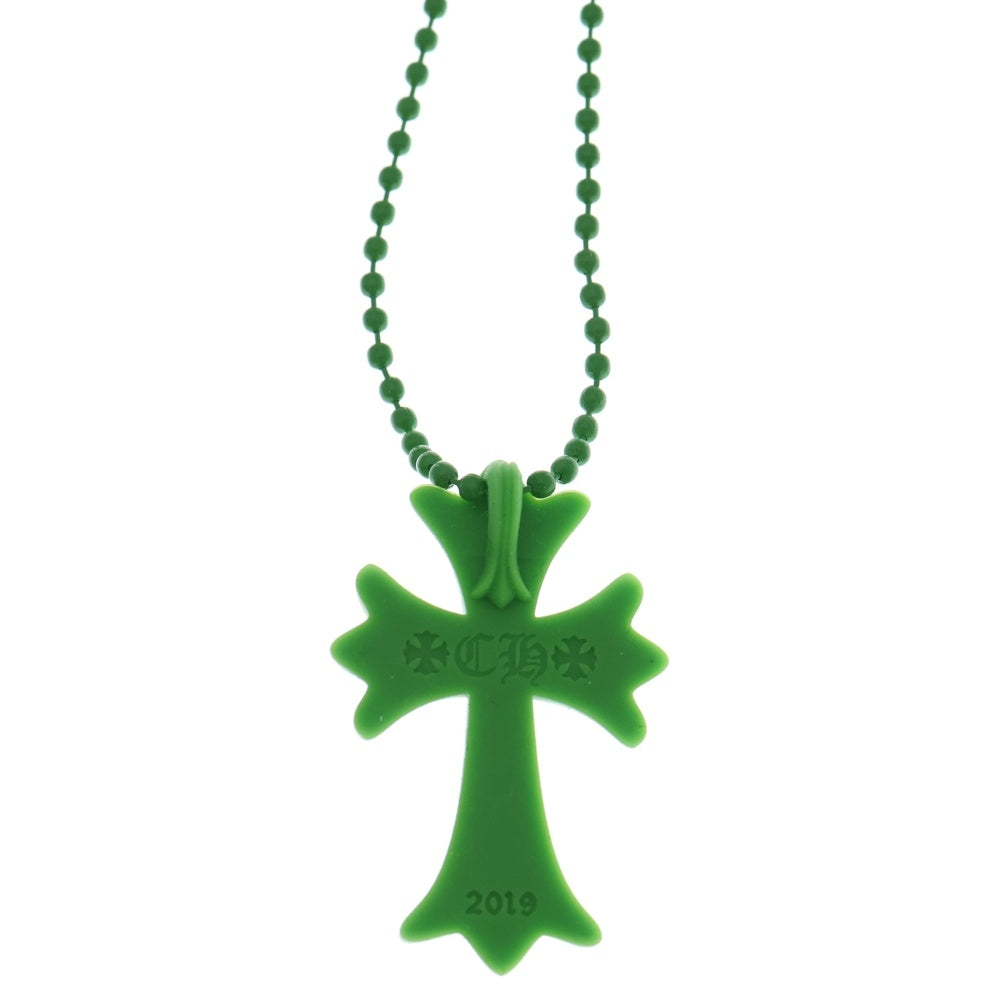 CHROME HEARTS(クロムハーツ) RUBBER CH CRS SML ラバースモールCHクロス シリコンラバーネックレス グリーン
