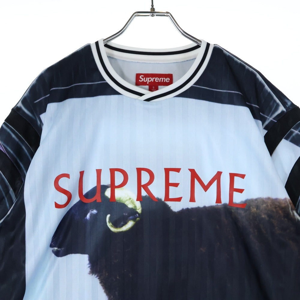 SUPREME(シュプリーム) 25SS Damien Hirst Soccer Jersey ダミアン・ハースト サッカージャージ メッシュ半袖Tシャツ カットソー