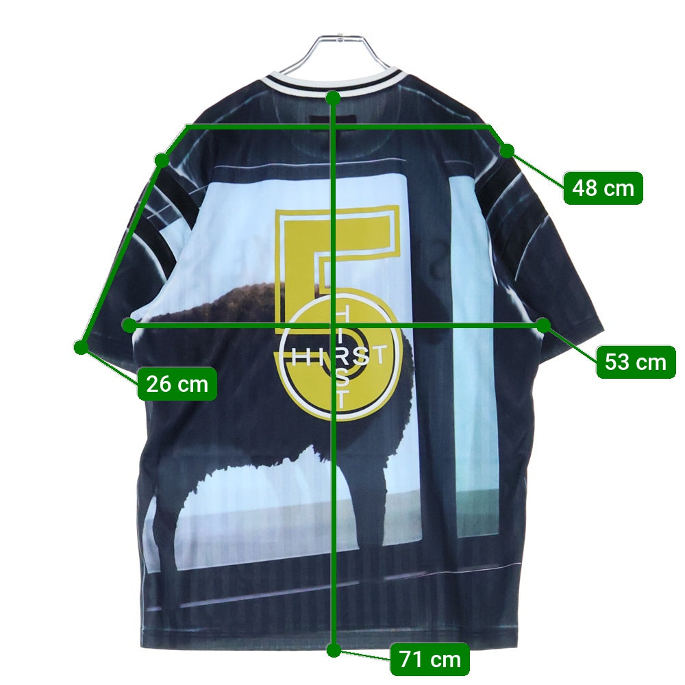 SUPREME(シュプリーム) 25SS Damien Hirst Soccer Jersey ダミアン・ハースト サッカージャージ メッシュ半袖Tシャツ カットソー