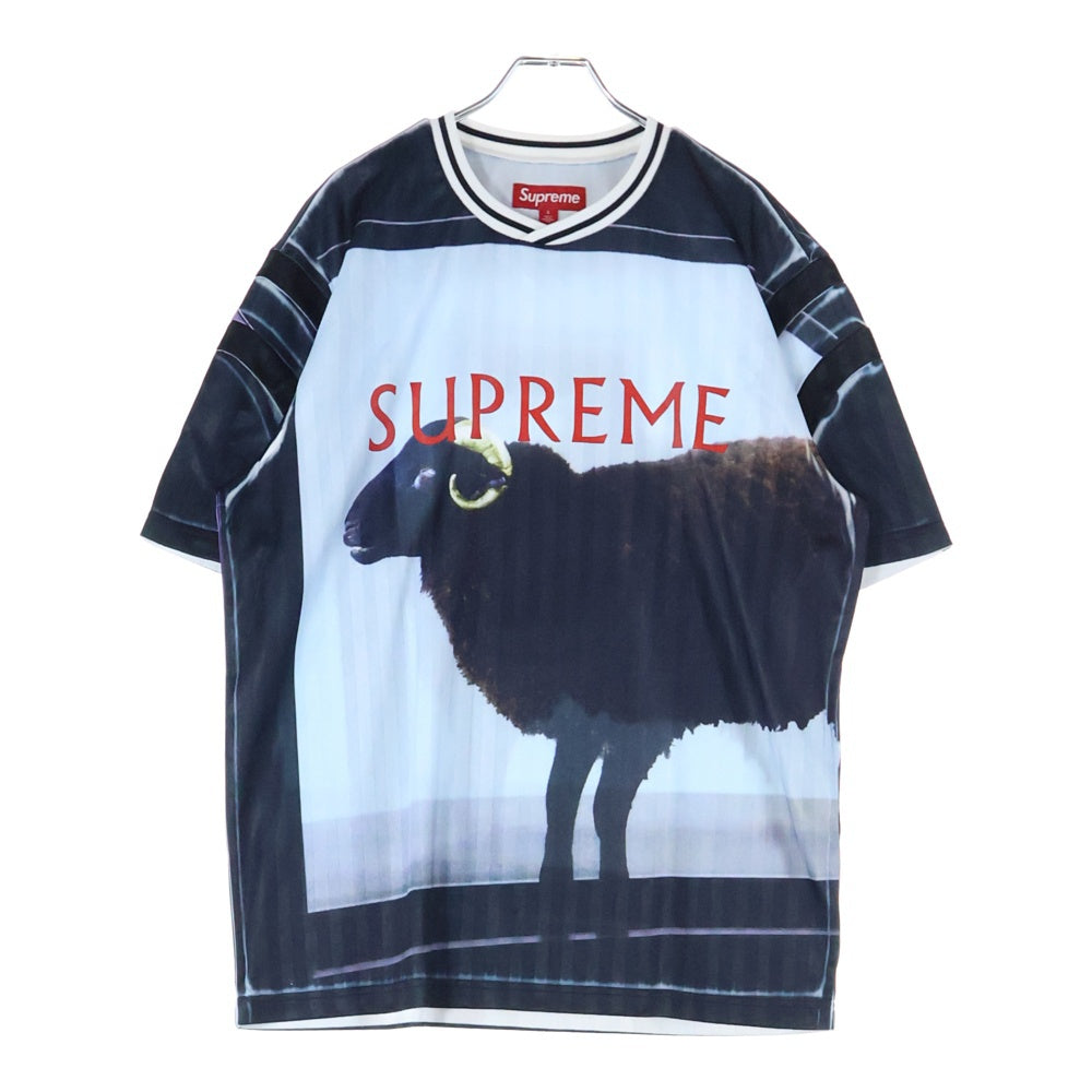 SUPREME(シュプリーム) 25SS Damien Hirst Soccer Jersey ダミアン・ハースト サッカージャージ メッシュ半袖Tシャツ カットソー
