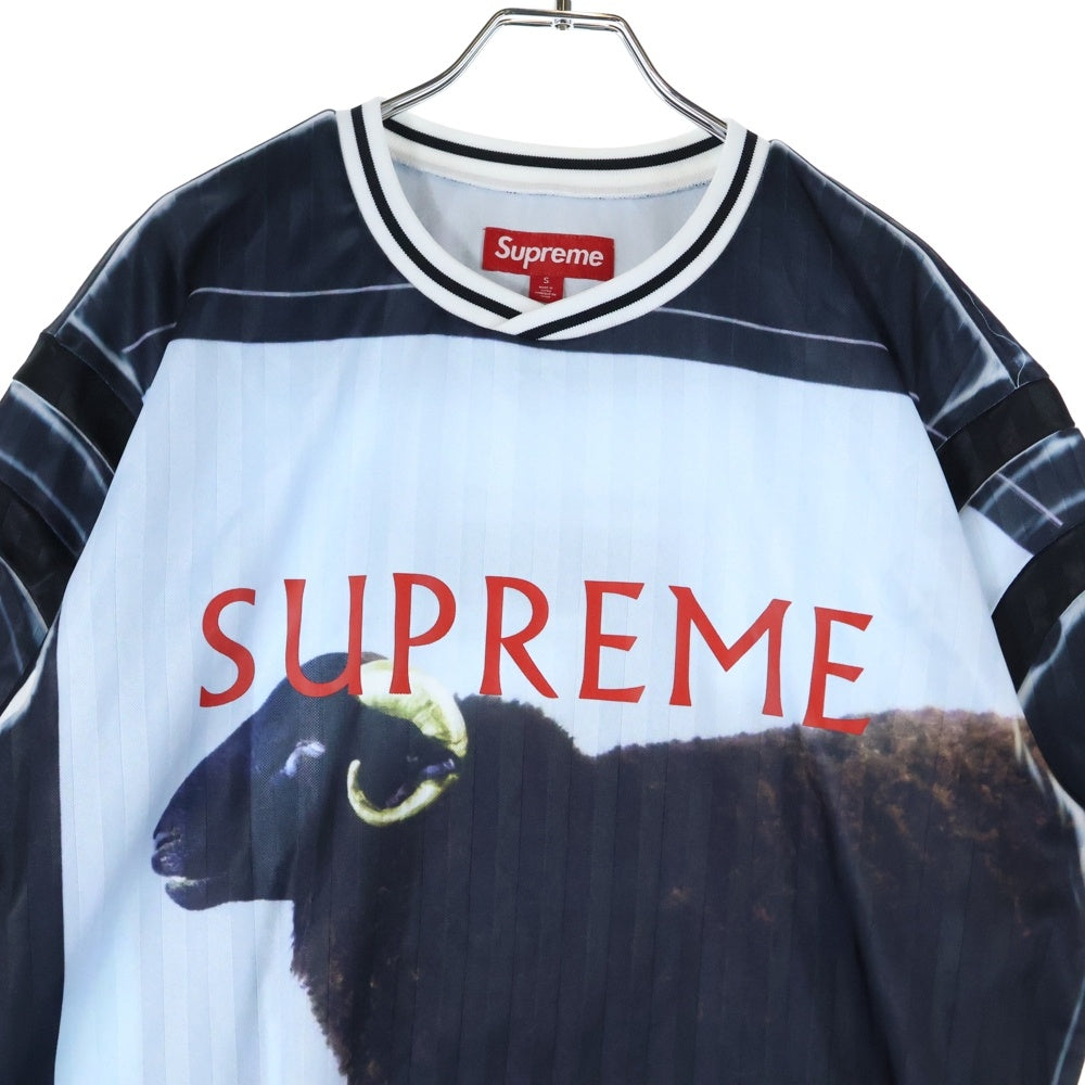 SUPREME(シュプリーム) 25SS Damien Hirst Soccer Jersey ダミアン・ハースト サッカージャージ メッシュ半袖Tシャツ カットソー