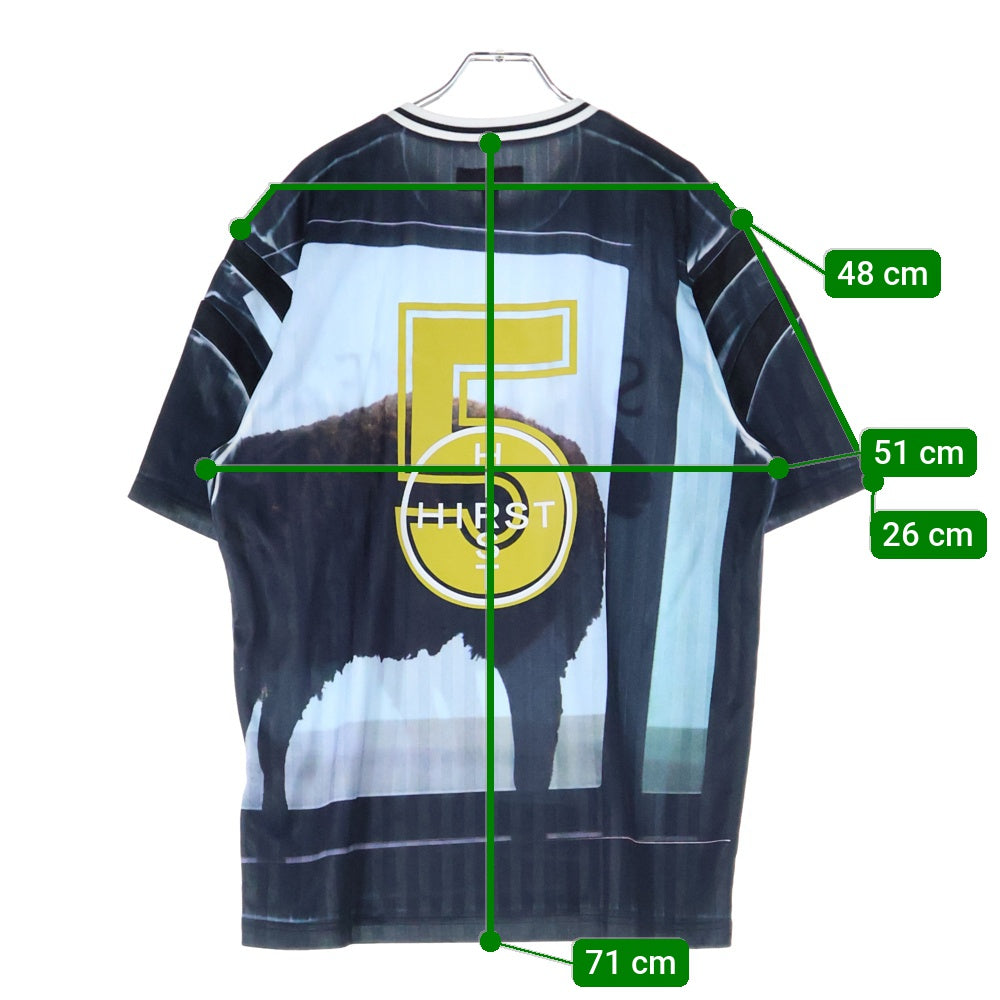 SUPREME(シュプリーム) 25SS Damien Hirst Soccer Jersey ダミアン・ハースト サッカージャージ メッシュ半袖Tシャツ カットソー