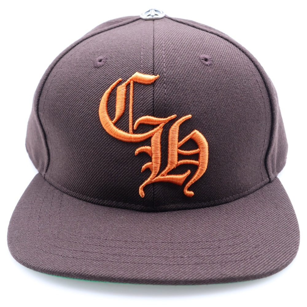 CHROME HEARTS(クロムハーツ) CH HAT CH刺繍クロスパッチベースボール