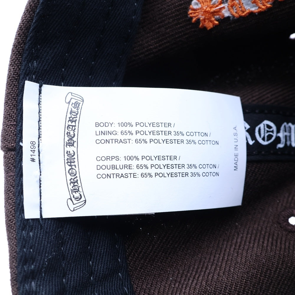 CHROME HEARTS(クロムハーツ) CH HAT CH刺繍クロスパッチベースボール