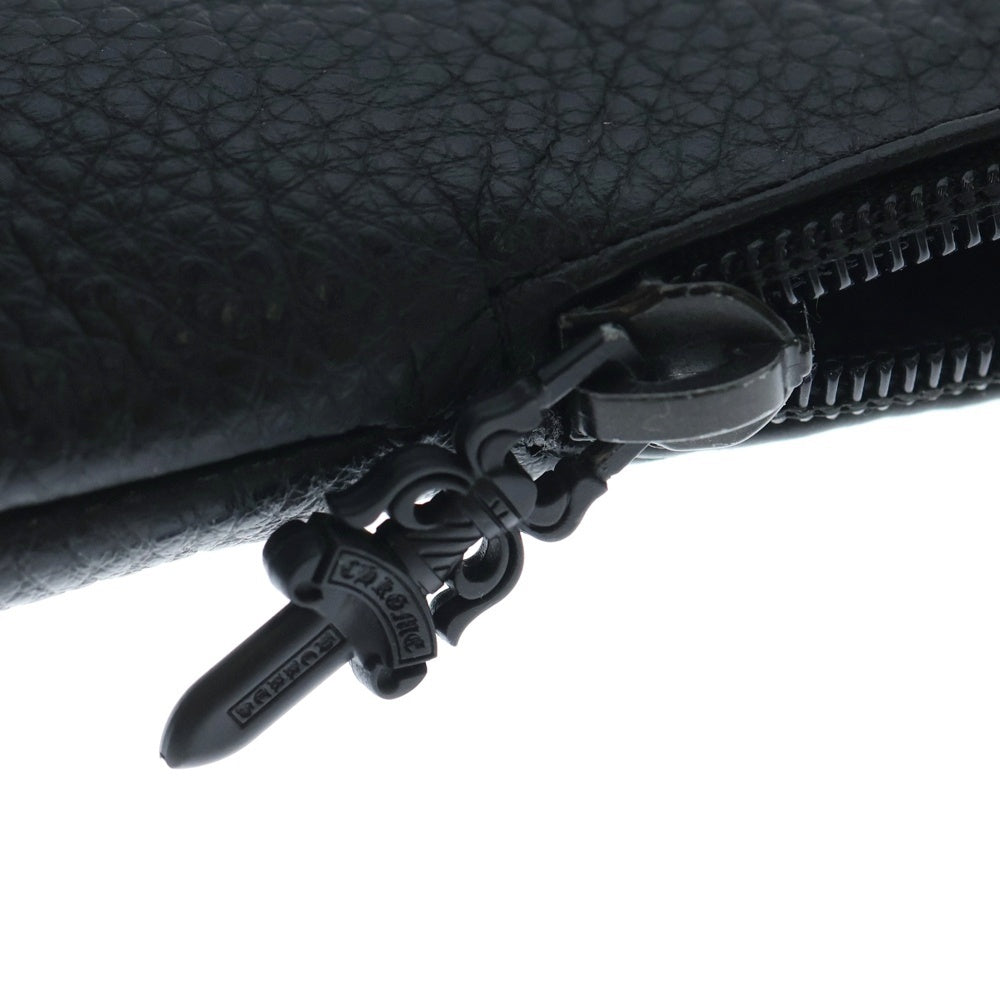 CHROME HEARTS(クロムハーツ) CASE ダガージップ アイウェアケース レザー眼鏡ケース ブラック