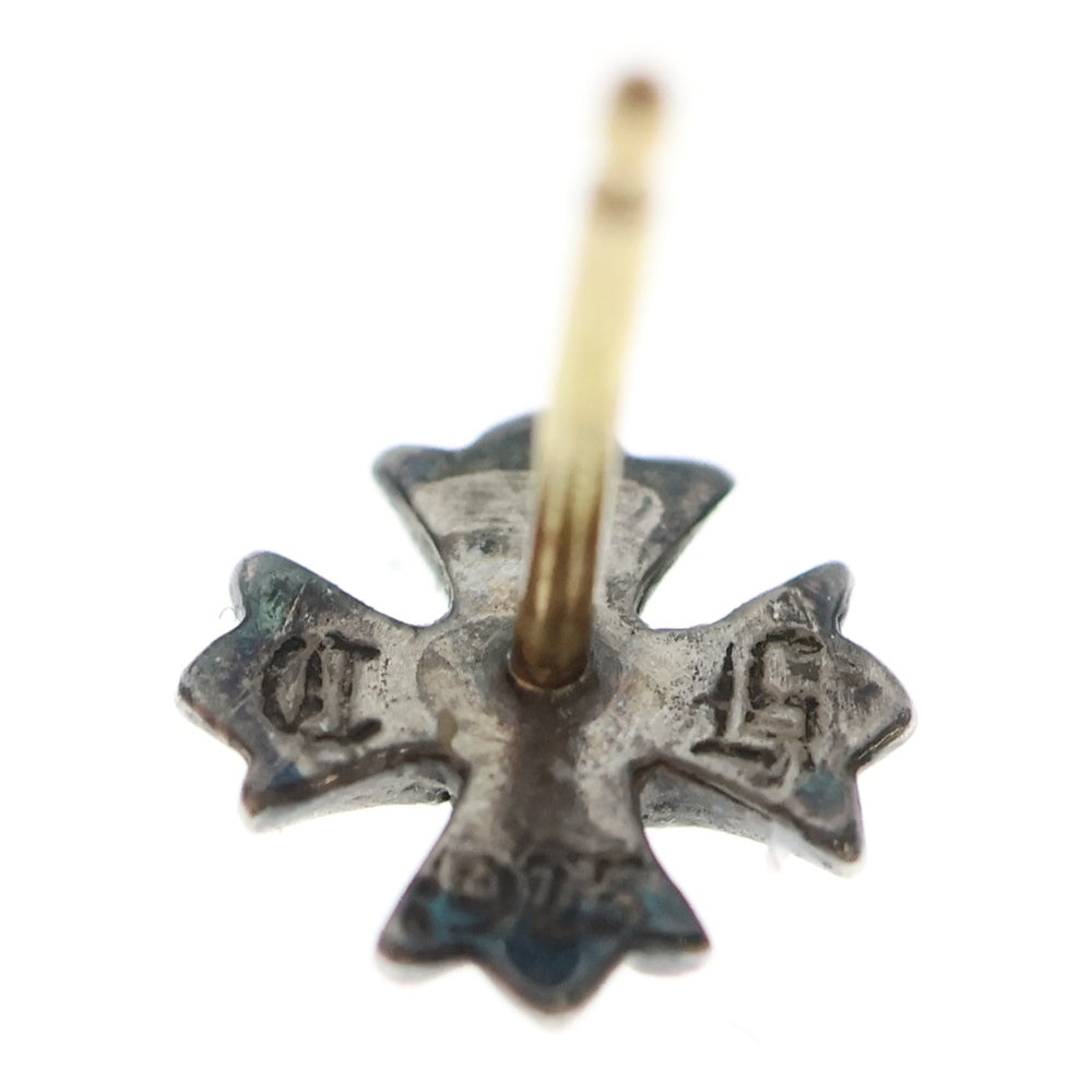 CHROME HEARTS(クロムハーツ) No2 CH PLS DIA CHプラス 1ダイヤ スタッドピアス シルバー BCA388